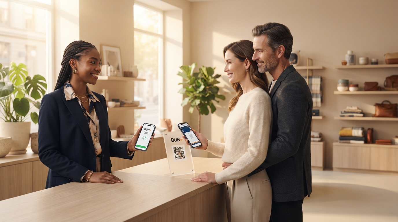 Agent BUB+ effectuant un dépôt cash pour un client